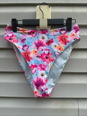 Victorias Secret | Floral Swim Bikini Bottoms size Medium